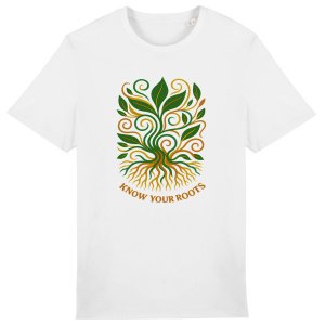 'Know Your Roots' Heavyweight T-Shirt Unisex