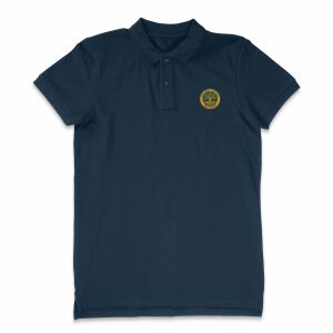 'Organic Badge' Lightweight Polo Shirt Men's