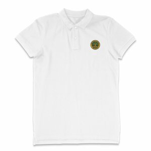 'Organic Badge' Lightweight Polo Shirt Men's