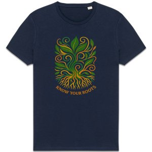 'Know Your Roots' Heavyweight T-Shirt Unisex