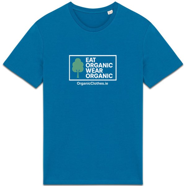 'Eat Organic Wear Organic' - Organic Cotton Heavyweight T-shirt Unisex
