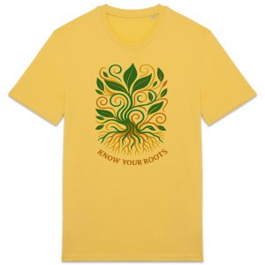 'Know Your Roots' Heavyweight T-Shirt Unisex