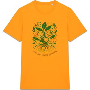 'Know Your Roots' Heavyweight T-Shirt Unisex