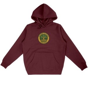 'Organic Badge' Lightweight Hoodie Unisex