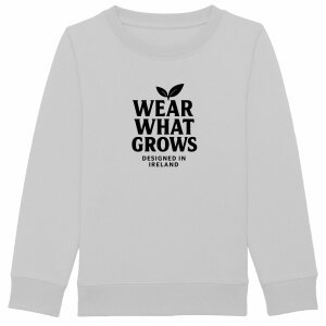 'Wear What Grows' - Organic Cotton Heavyweight Sweater Kids