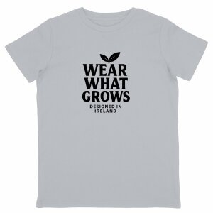'Wear What Grows' - Organic (IC) Cotton Lightweight T-shirt Kids