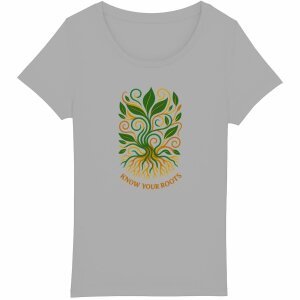 'Know Your Roots' Lightweight T-Shirt Women's