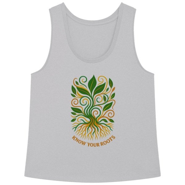 'Know Your Roots' Loose Fitting Tanktop Women's