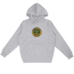 'Organic Badge' Lightweight Hoodie Unisex