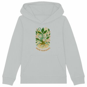 'Know Your Roots' Heavyweight Hoodie Kids