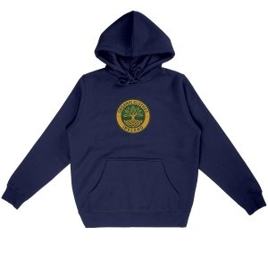 'Organic Badge' Lightweight Hoodie Unisex