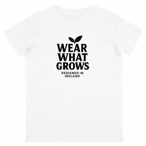 'Wear What Grows' - Organic (IC) Cotton Lightweight T-shirt Kids