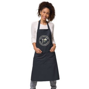 'Eat Organic Wear Organic' - Organic Cotton Apron