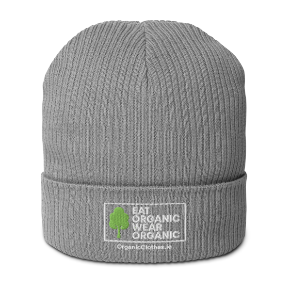 'Eat Organic Wear Organic' - Organic Cotton Beanie