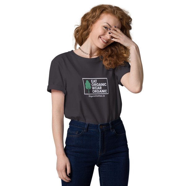 'Eat Organic Wear Organic' - Organic Cotton T-Shirt Unisex - Image 6