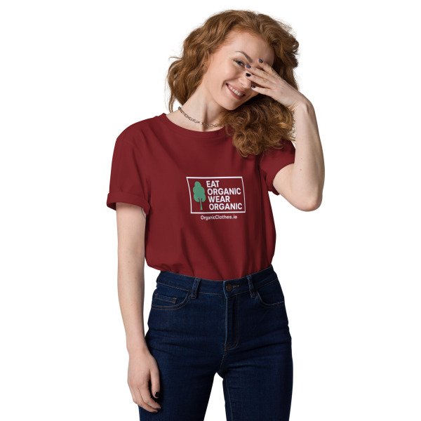 'Eat Organic Wear Organic' - Organic Cotton T-Shirt Unisex - Image 5