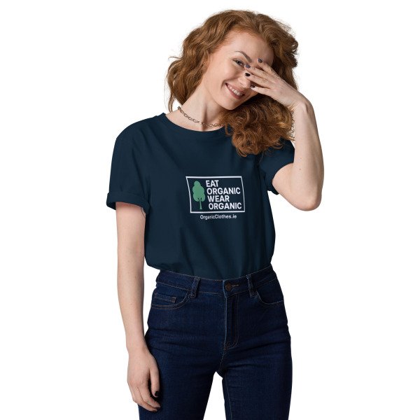 'Eat Organic Wear Organic' - Organic Cotton T-Shirt Unisex - Image 3