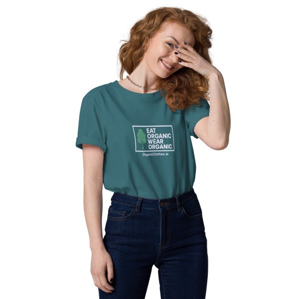 'Eat Organic Wear Organic' - Organic Cotton T-Shirt Unisex