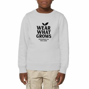 'Wear What Grows' - Organic Cotton Heavyweight Sweater Kids