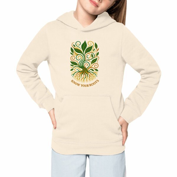 'Know Your Roots' Heavyweight Hoodie Kids