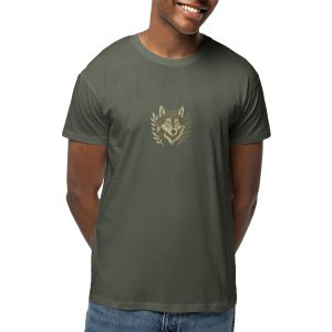 'Wise Wolf' Lightweight T-Shirt Unisex