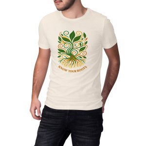 'Know Your Roots' Heavyweight T-Shirt Unisex