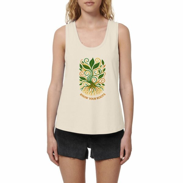 'Know Your Roots' Loose Fitting Tanktop Women's