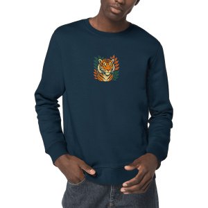 'Go Tiger' Lightweight Sweatshirt Unisex