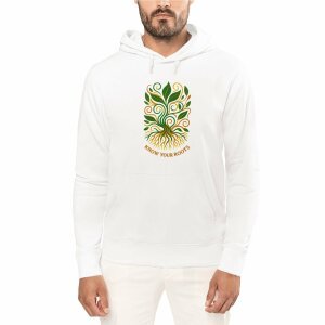 'Know Your Roots' Lightweight Hoodie Unisex