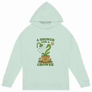 'Grower & A Shower' Oversized Hoodie Unisex