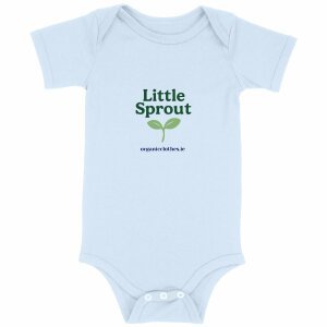 ‘Little Sprout’ – Organic Cotton Baby Bodysuit