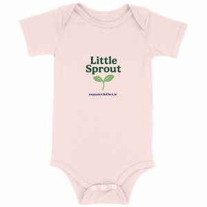 ‘Little Sprout’ – Organic Cotton Baby Bodysuit