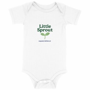 ‘Little Sprout’ – Organic Cotton Baby Bodysuit